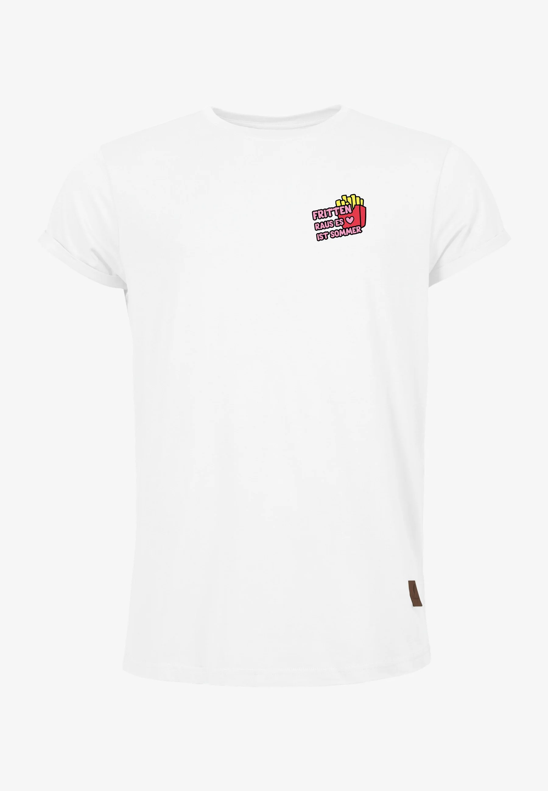 Bois T-Shört Roundcut Fritten raus