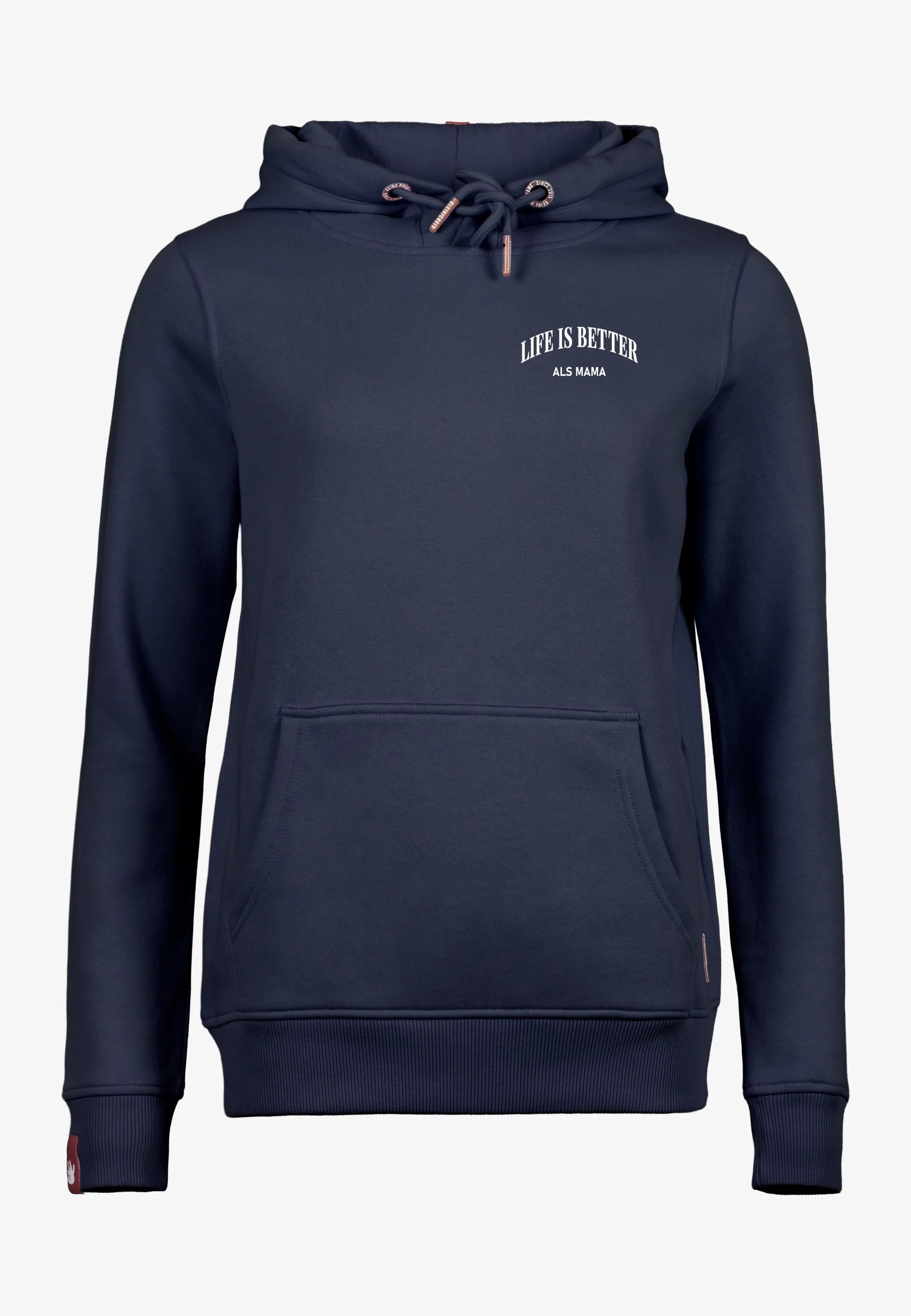 Görls Hoodie Life is better als Mama - Image 4