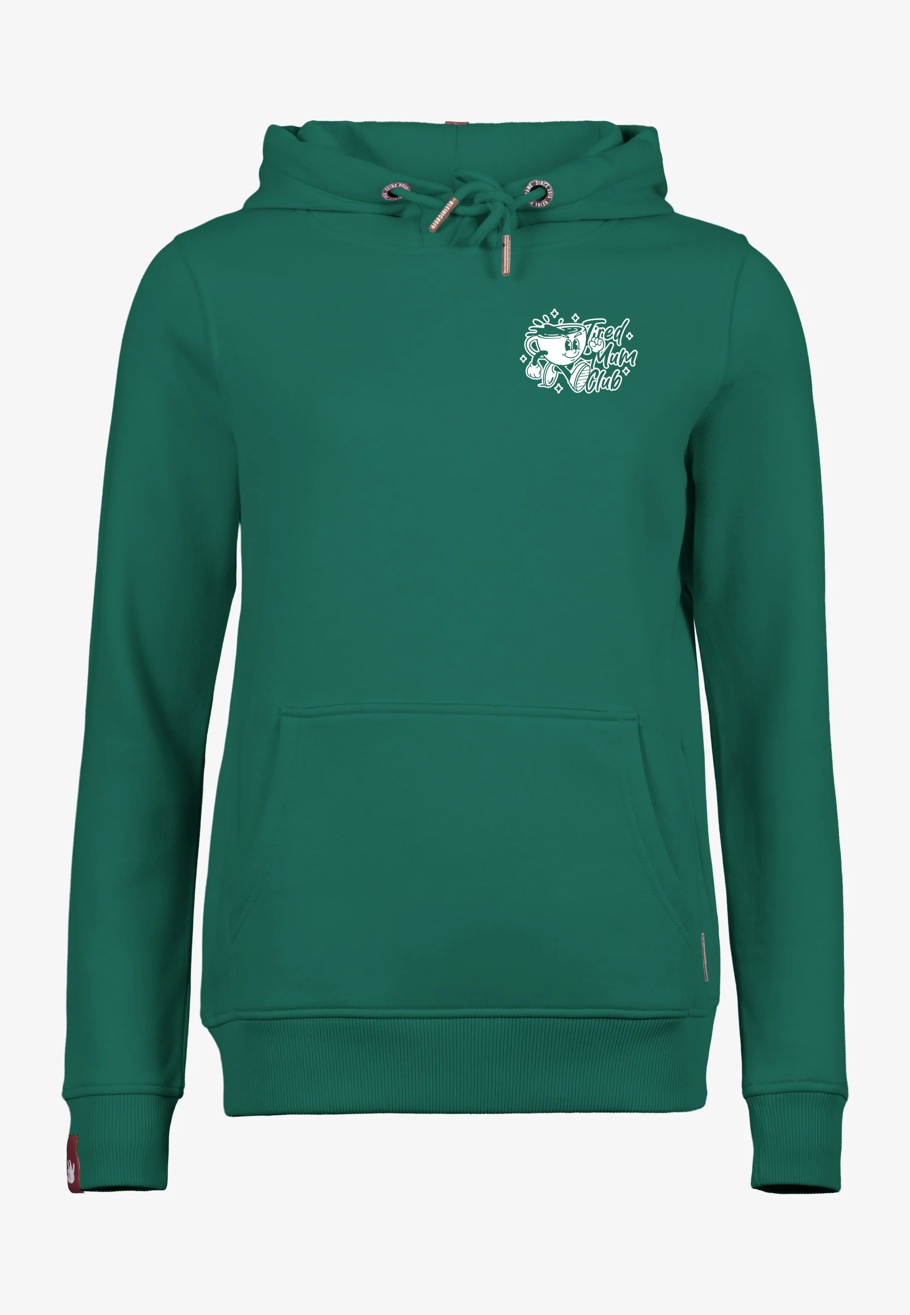 Görls Hoodie Tired Mum Coffee Club - Image 3