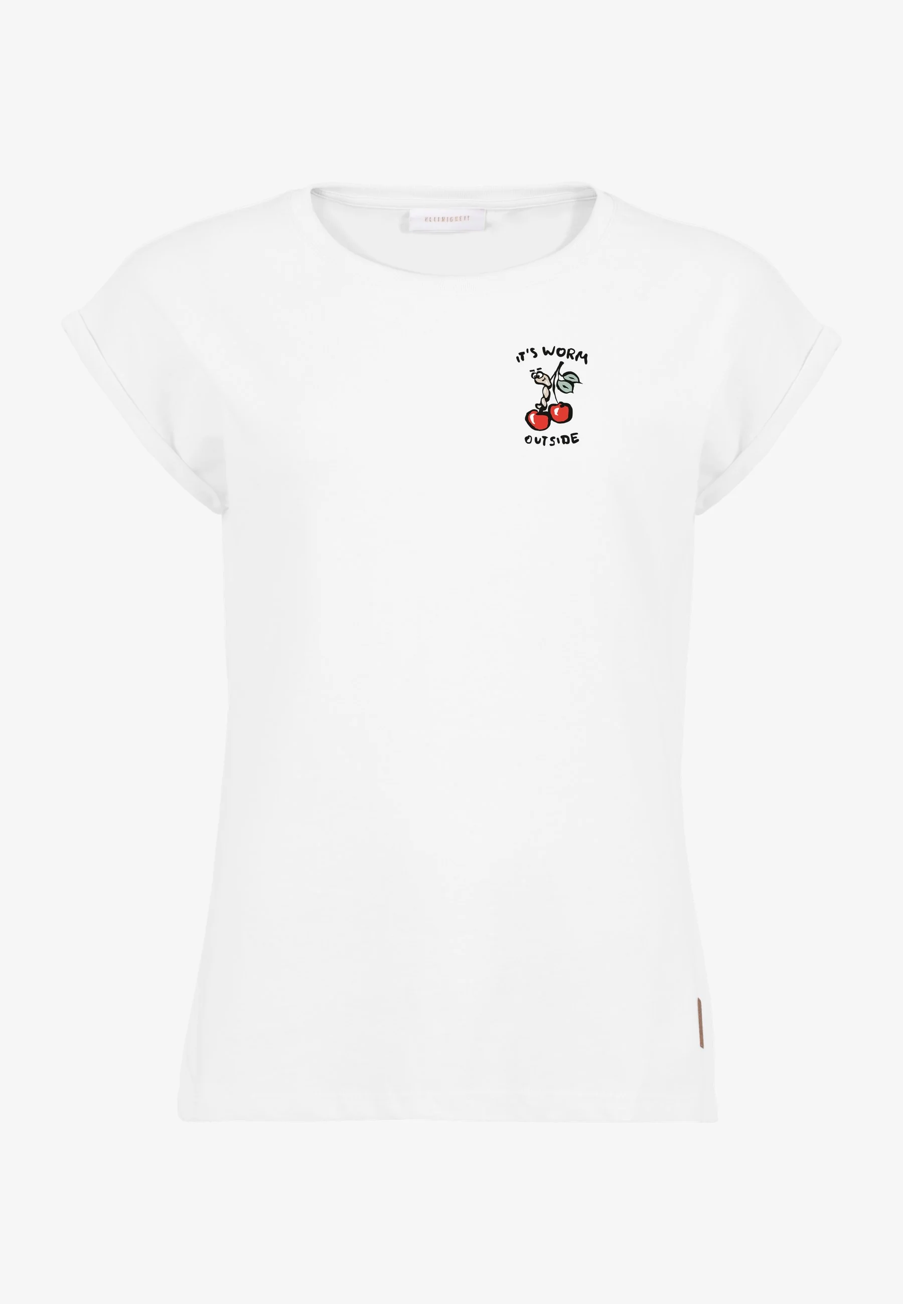 Görls T-Shört Normalfit Worm Outside